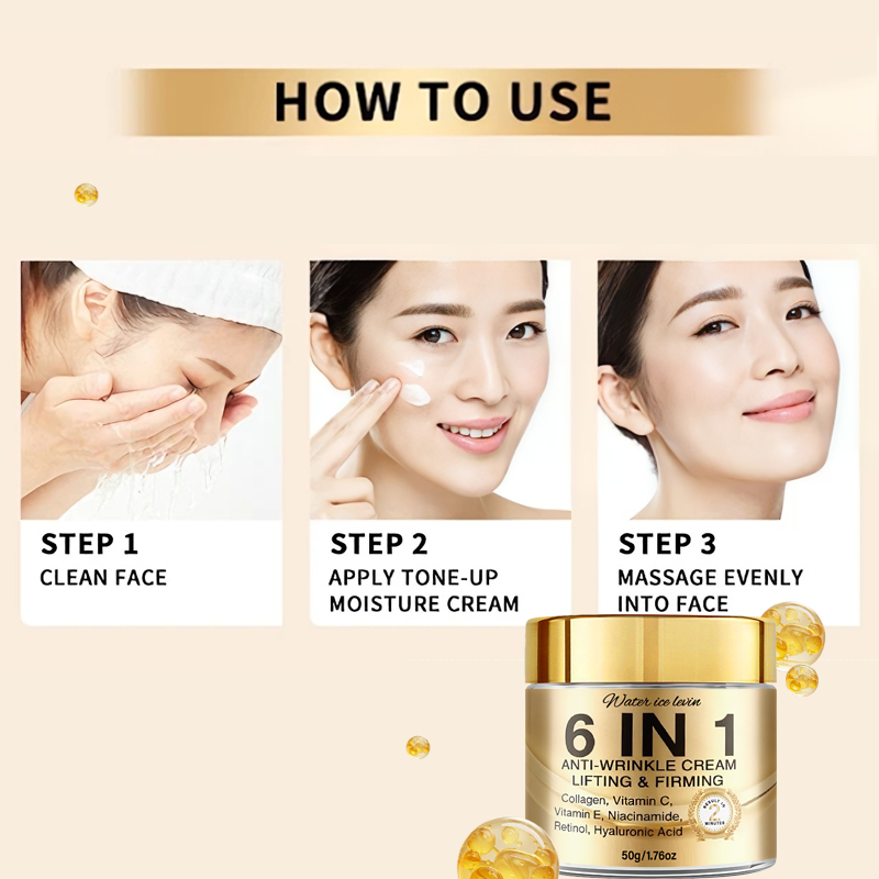 6-In-1 Anti-Wrinkle Cream. Lif - Skincare Vitamin C review and price