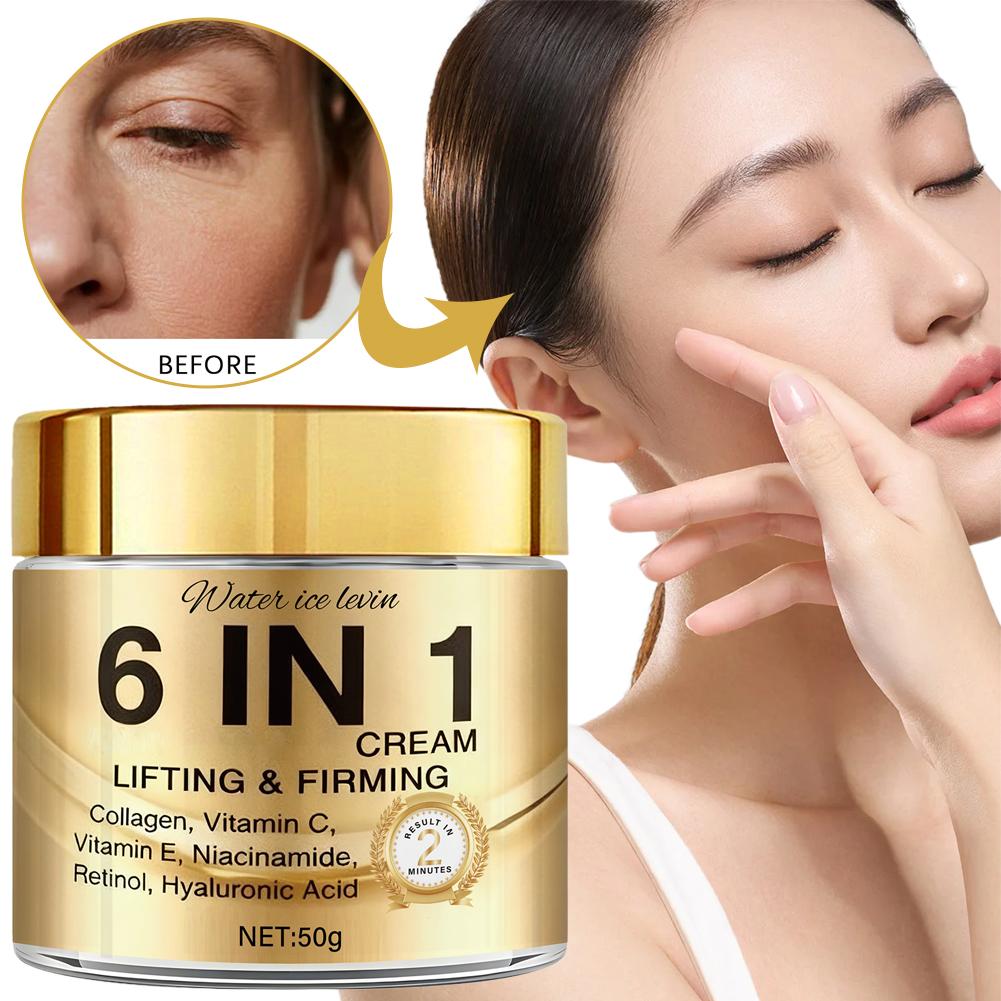6 IN 1 Collagen Face Cream Lif - Skincare Vitamin C review and price