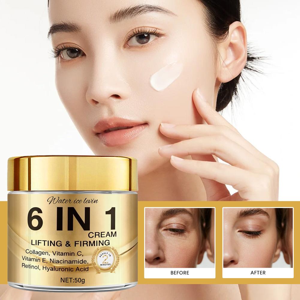 6 IN 1 Collagen Face Cream Lif - Skincare Vitamin C review and price