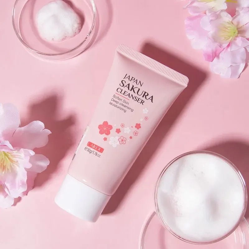 LAIKOU Sakura Cleanser Gentle  - Salicylic Acid Cleanser review and price