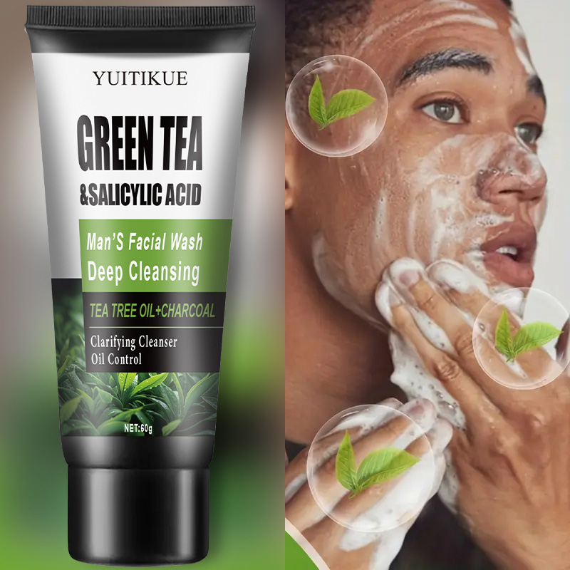 YUITIKUE Men's Facial Wash 60g - Salicylic Acid Cleanser review and price
