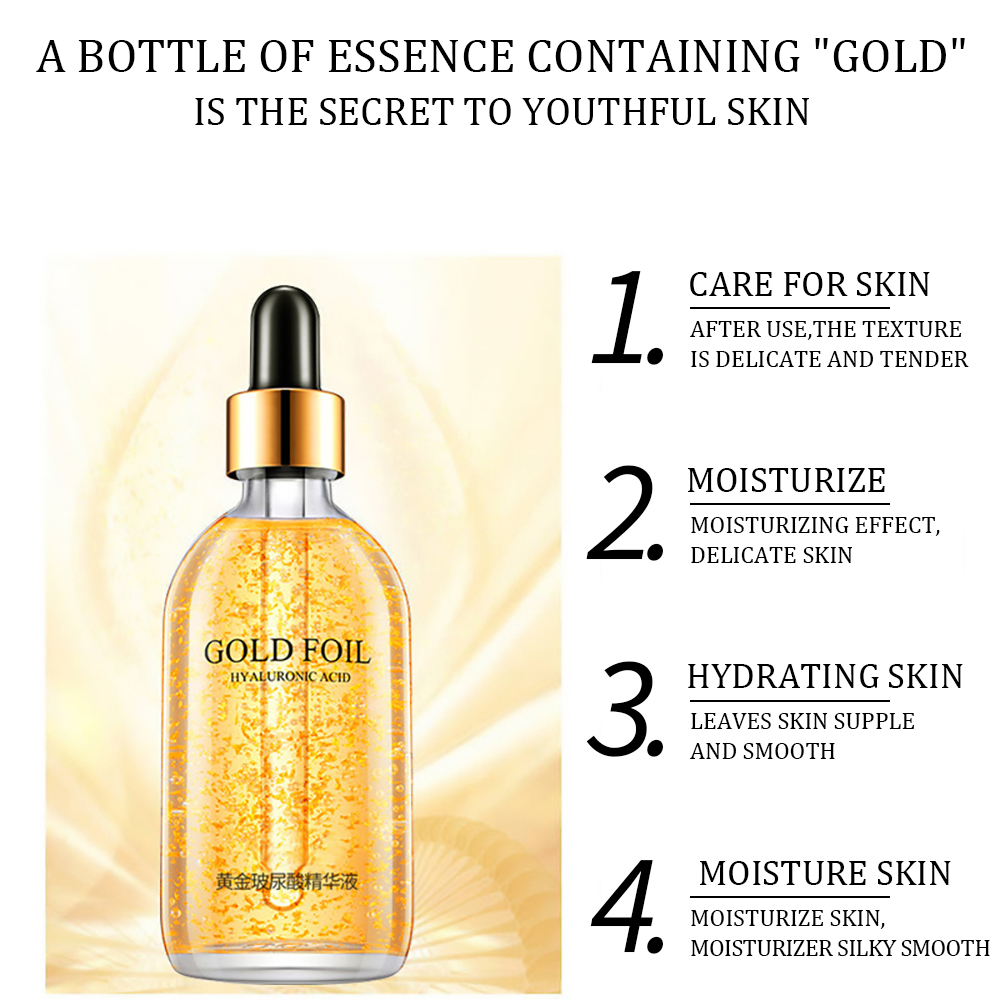 100ml 24k Gold Hyaluronic Acid - Skincare Garnier review and price